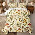 thumbnail image 1 of Manfei Vintage Floral Leaves Twin Quilt Set 2 Pieces,Rustic Rabbit Butterfly Twin Coverlet Set,1 Bedspread and 1 Pillowcase, 1 of 7