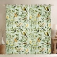 thumbnail image 1 of Manfei Vintage Garden Floral Blackout Curtains Set of 2 (52x84 Each), Cartoon Bird Window Curtains, Simple French Style Curtains and Drapes, Curtains and Drapes Room Decor, 1 of 6
