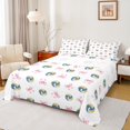 thumbnail image 1 of Manfei Volleyball Game Bed Sheets,Kawaii Bowtie Bowknot King Sheets,Kids Ball Sport Sheet Set For Girl Boy,Super Cozy Room Decor,4 Pieces, 1 of 7