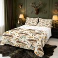 thumbnail image 1 of Manfei Watercolor Mallard Duck King Sheets,Rustic Farmhouse CabinBedding,4pcs,1 Flat Sheet,1 Fitted Sheet and 2 Pillowcases, 1 of 2