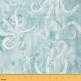 thumbnail image 1 of Manfei Watercolor Octopus Sewing & Crafting Fabric (10 Yards), Ocean Wildlife Home Decor Fabric by the Yard, Sea Animal DIY Fabric, 1 of 6