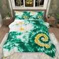 thumbnail image 1 of Manfei Watercolor Tie Dye Bedding Comforter Set 2pcs for Teens Adults,Gradient Ombre Twin Comforter Sets Microfiber,Abstract Swirl Spiral Breathable Bedding Set,Super Cozy Room Decor,Reversible, 1 of 8