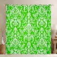 thumbnail image 1 of Manfei Western Damask Print Black Out Curtains for Adult, Vintage Flower Floral Curtains Pack of 2 (42x63 Each), Bohemian Mandala Bedroom Curtains, Curtains and Drapes Home Decor, 1 of 6