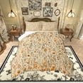 thumbnail image 1 of Manfei Western Garden Flower Full Size Comforter Sets, Rustic Farmhouse Bedding Comforter Set, Teen Kid Adult Female Reversible Bedding Sets, Breathable Home Decor, 3-Piece, 1 of 9