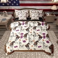 thumbnail image 1 of Homewish Western Horse Animal Twin Bedding Sets 7-Piece for Teen, Floral Flower Bedding Comforter Set, Vintage Rustic Farmhouse Reversible Sheet Sets, Microfiber Bedroom Decor, 1 of 7