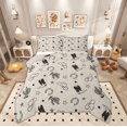 thumbnail image 1 of Manfei Western Horse Shoes Full Size Comforter Sets for Kids, Cowgirl Cowboy Bedding Comforter Set, Cartoon Cactus Reversible Bedding Sets, Super Cozy Room Decor, 3 Pieces, 1 of 8