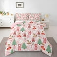 thumbnail image 1 of Manfei Western Nutcracker Soldier Queen Comforter Set,Cute Ballet Lover Bedding Sets,Merry Christmas Bedding Comforter Set For Girls,,Microfiber Bedroom Decor Reversible,3 Pieces, 1 of 8