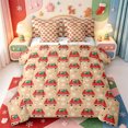 thumbnail image 1 of Manfei Western Xmas Festive 7-Piece Twin Bedding,Traditional Christmas Animal Cow Bedding Comforter Set,Xmas Reversible, 1 of 7