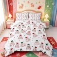thumbnail image 1 of Manfei Western Xmas Festive Queen Comforter Set,Cartoon Christmas Tree Comforter Sets Queen,Xmas Reversible,3 Pieces,1 Comforter and 2 Pillowcases, 1 of 7