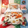 thumbnail image 1 of Manfei Western Xmas Festive Twin Comforter Sets,Elegant Christmas Animals Bedding Set,Xmas Reversible,2-Piece,1 Comforter and 1 Pillowcase, 1 of 7