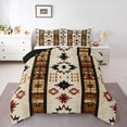 thumbnail image 1 of Manfei Wheat Aztec Bedding Sets Twin with Comforter, Sheep Skeleton Comforter Sets Twin Size, Bohomian Hippie Reversible Down Comforter, Microfiber Bedroom Decoration, 2pcs, 1 of 8