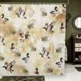 thumbnail image 1 of Manfei Wild Mallard Duck Shower Curtain 72Wx72L,Rustic Bird Bathroom Curtain, 1 of 5