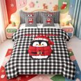 thumbnail image 1 of Manfei Winter Holiday 7-Piece King Bedding,Farmhouse Rustic Christmas King Bed in a Bag,Xmas Reversible, 1 of 7