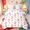 thumbnail image 1 of Manfei Winter Holiday 7-Piece Twin Bedding,Cute Xmas Christmas Elk Bedding Comforter Set,Xmas Reversible, 1 of 7