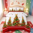 thumbnail image 1 of Manfei Winter Holiday Full Size Comforter Sets,Bright Christmas Animals Bedding Comforter Set,Xmas Reversible,3pcs,1 Comforter and 2 Pillowcases, 1 of 7