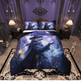 thumbnail image 1 of Manfei Witch Lizard Bedding Comforter Set, Psychedelic Stars Galaxy Twin Comforter Sets, Teens Boys Girls Kids Reversible Bedding Set, Ultra Soft Home Decor, 2-Piece, 1 of 9