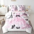 thumbnail image 1 of Manfei 7-Piece King Bedding Set Women's High Heels and Dress Design Decor For Adults, 1 of 8