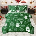 thumbnail image 1 of Manfei Xmas Deer Tree 7-Piece Twin Bedding Sets for Teens Female Men,Santa Claus Snowman Bedding Comforter Set,Merry Christmas Breathable Sheet Sets,Luxury Bedroom Decor,Reversible, 1 of 8