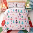 thumbnail image 1 of Manfei Xmas Winter Holiday Quilt Full,Cartoon Animals Full Bedspread Sets,3pcs,1 Coverlet and 2 Pillowcases, 1 of 7