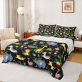 thumbnail image 1 of Manfei Yellow Lions Leopard Queen Sheet Sets,Wild Crocodile Flat Sheet,Kawai Zebra Pattern Queen Fitted Sheet For Girls Boys,Microfiber Bedroom Decor,4pcs, 1 of 7