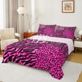 thumbnail image 1 of Manfei Zebra Stripes Pattern Full Size Sheets,Wild Animal Bed Sheets,Leopard Cheetah Print Sheet Sets For Girls Kids,Breathable Home Decor,4 Pieces, 1 of 7