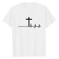 thumbnail image 1 of Manfinity Homme Men's Summer Print Round Neck Short Sleeve Casual T-Shirt Comfortable, Stylish, Versatile for All Occasions, 1 of 3