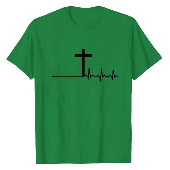 Manfinity Homme Men's Summer Print Round Neck Short Sleeve Casual T-Shirt Comfortable, Stylish, Versatile for All Occasions