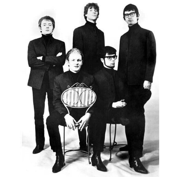 Manfred Mann Paul Jones Mike D'Abo Manfred British 1960s rock legends 8x10 photo