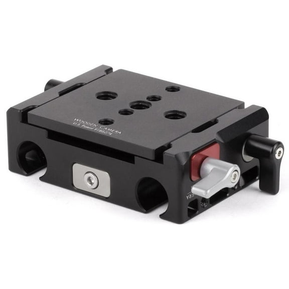 Manfrotto 15mm Baseplate for Small, Medium and Large Camera Cage, 11.02 lbs Capacity