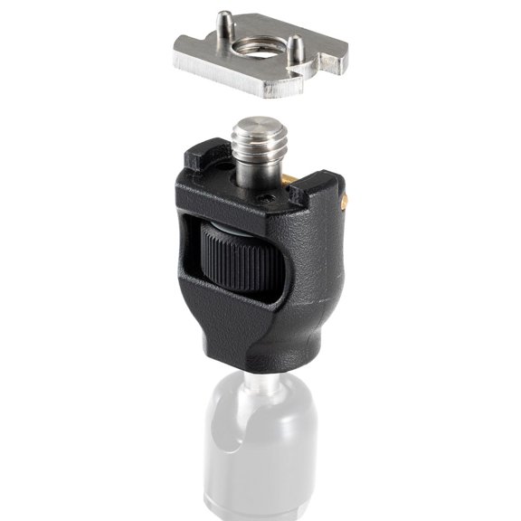 Manfrotto 3/8" Anti-Rotation Adapter with Arri Style Locating Pins for 244 Mini & 244 Micro Arms