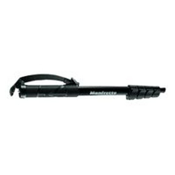 Manfrotto Compact Aluminum Monopod, 3.31lbs Capacity, 15.35" Folded Length, Black