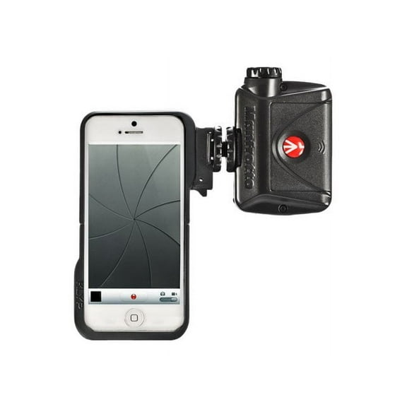 Manfrotto KLYP - Case for cell phone - polycarbonate - with ML240 LED light - for Apple iPhone 5