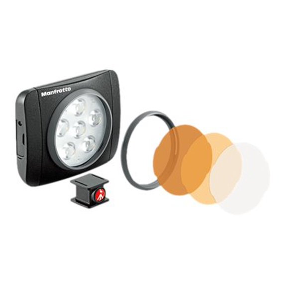 Manfrotto Lumie Art LED Light - On-camera light - 1 heads x 6 lamp - LED - DC
