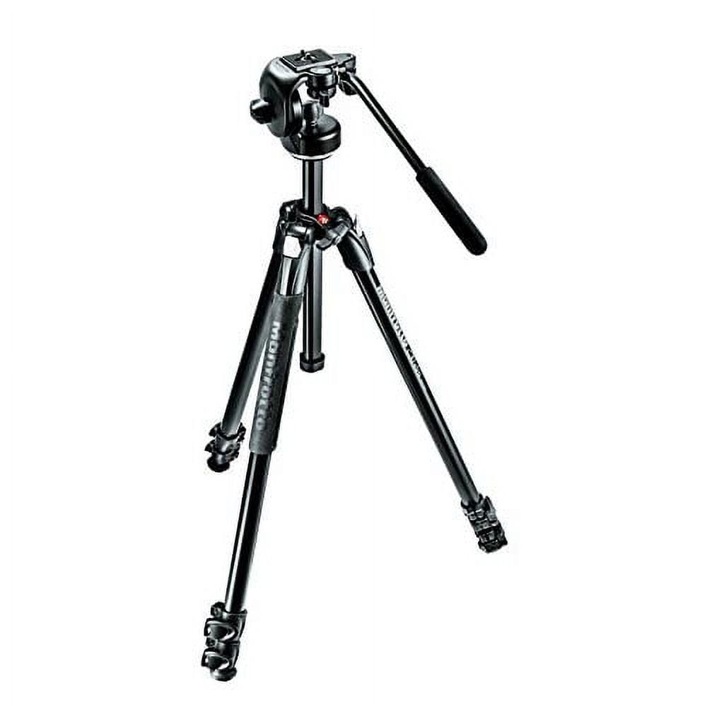 Manfrotto MK290XTA3-2WUS 290 Xtra Aluminum Tripod w128RC Micro Fluid Video Head