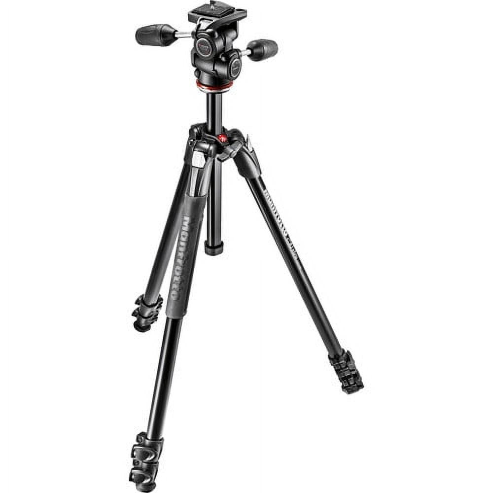 Manfrotto MK290XTA3-3WUS 290 Xtra Aluminum Tripod with 804 3-Way Pan/Tilt  Head 