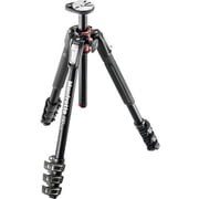 Manfrotto MT190XPRO4 4-Sec Tripod Kit + Fluid Head + Polaroid 35" Tripod Bag