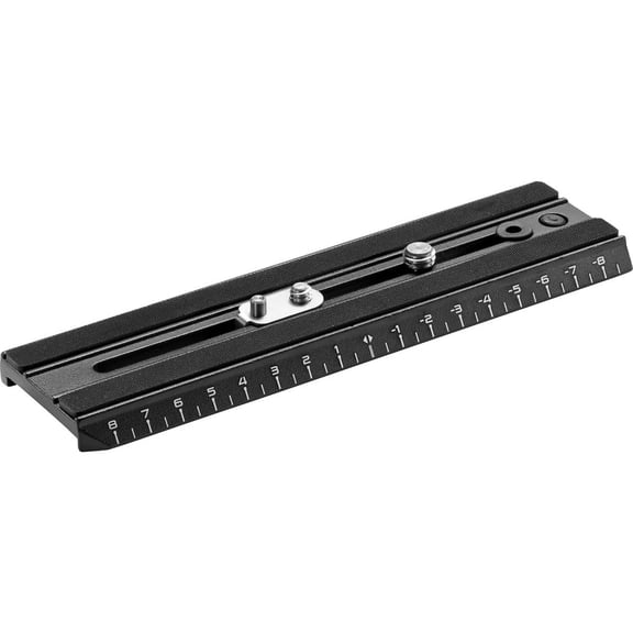Manfrotto Video Camera Plate with Metric Ruler, 7"