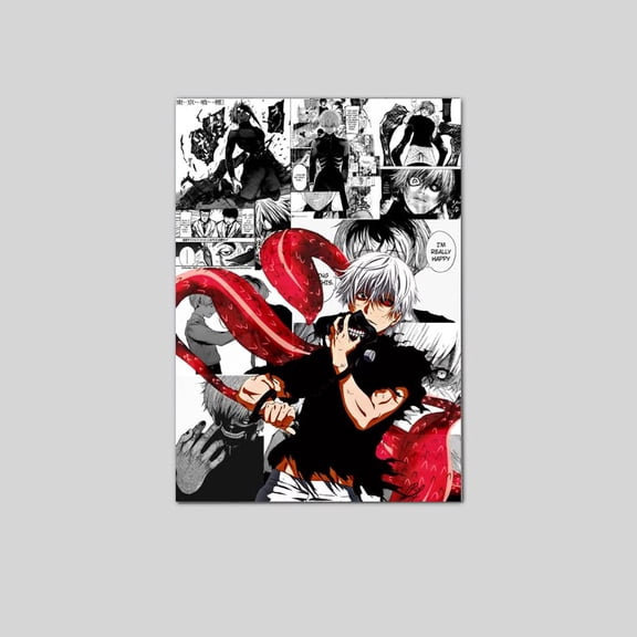 Manga/Anime Poster, Tokyo Ghoul: Kaneki Ken Otaku Room Decor Poster Size 24''x36'' Googate