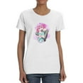 thumbnail image 1 of Manga Couple Shy Girlfriend T-Shirt Women -Image by Shutterstock, Female Medium, 1 of 4