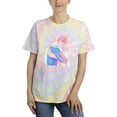 thumbnail image 1 of Manga Couple Soft Embrace Tie Dye Spiral Women -Image by Shutterstock, Female x-Large, 1 of 4