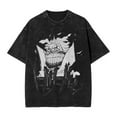 thumbnail image 1 of Manga Dandadan T-shirt Männer Hip Hop Streetwear Turbo Granny Washed Black Vintage T-shirt, 1 of 6