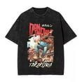 thumbnail image 1 of Manga Dandadan T-shirt Männer Hip Hop Streetwear Turbo Granny Washed Black Vintage T-shirt, 1 of 6