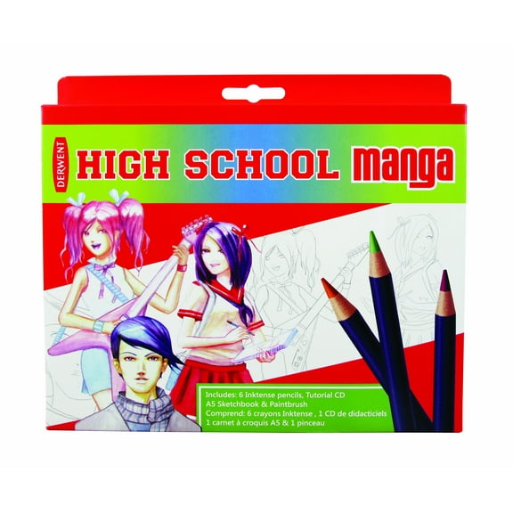 Manga Drawing Tutorial Art Set With Instructional CD