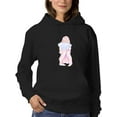 thumbnail image 1 of Manga Girl Daydream Pillow Hoodie Women -Image by Shutterstock, Female XX-Large, 1 of 4