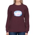 thumbnail image 1 of Manga Girl In Bathtub Sweatshirt Women -Image by Shutterstock, Female Large, 1 of 4