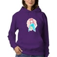 thumbnail image 1 of Manga Girl W Aqua Kimono Hoodie Women -Image by Shutterstock, Female 5X-Large, 1 of 4