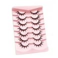 thumbnail image 1 of Zenghuiiii Wispy Lashes Dramatic Manga Lashes Natural Look False Eyelashes Anime Lashes Wispy Spiky 3D Volume Eyelashes Pack Korean Japanese Asian Eyelashes Look Like Individual Cluster, 1 of 6