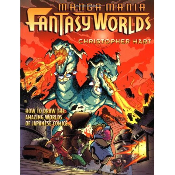 Pre-Owned Manga Mania Fantasy Worlds: How to Draw the Amazing Worlds of Japanese Comics (Paperback) 0823029727 9780823029723