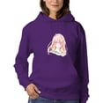 thumbnail image 1 of Manga Schoolgirl Kyun? Hoodie Women -Image by Shutterstock, Female Small, 1 of 4