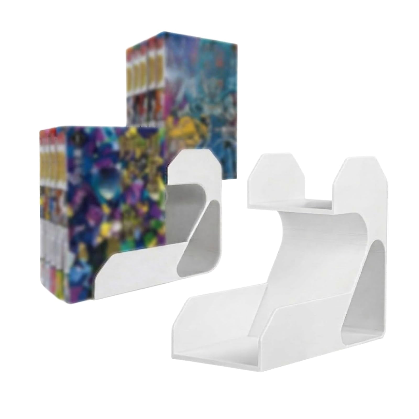 Bread Riser Display Manga Shelf Riser for Double Row Book Display, Comic Book Organizer ...